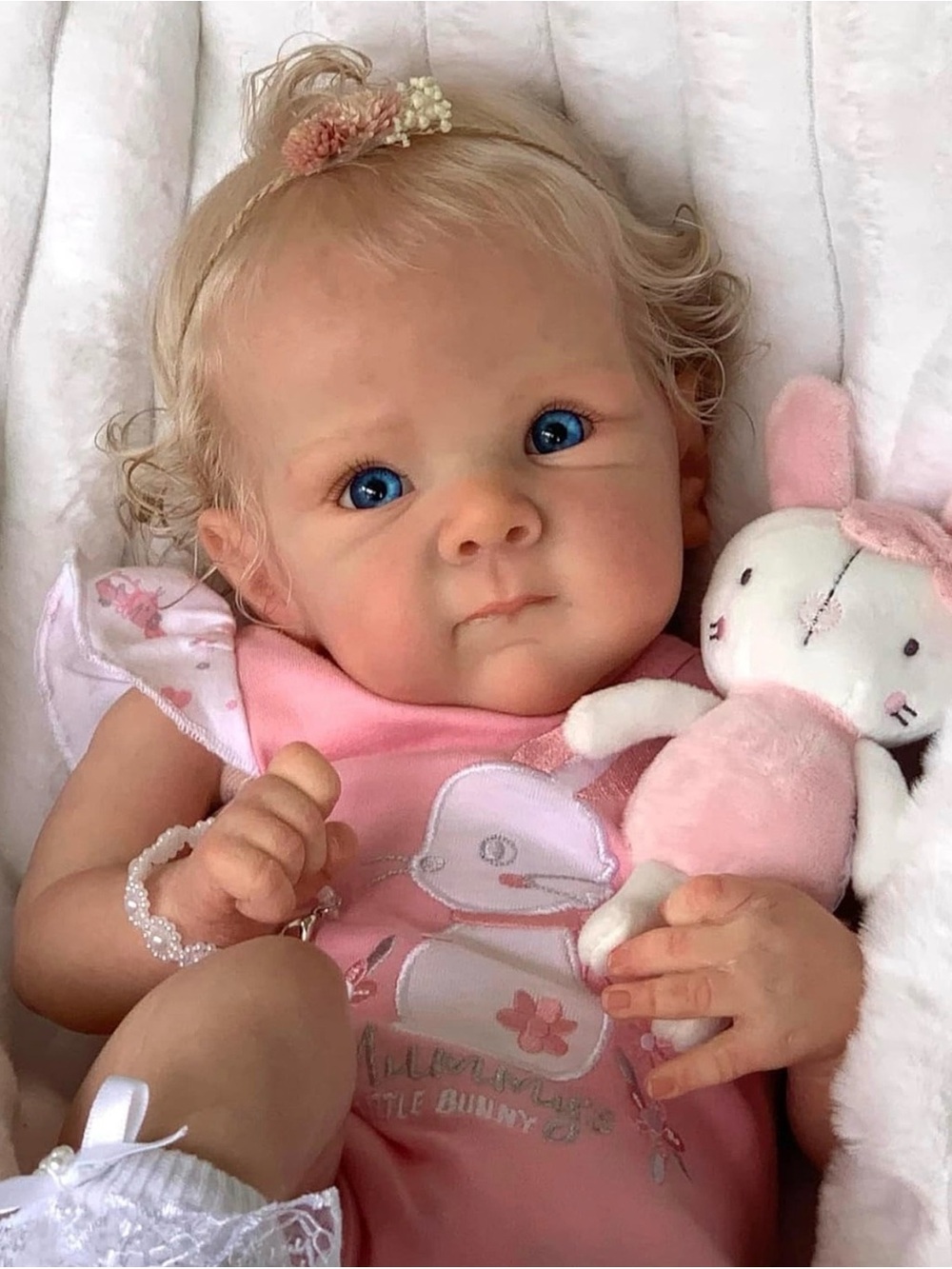 Realistic Reborn Baby Dolls Silicone Full Body Girl 18 Inch Lifelike - Picture 5 of 8